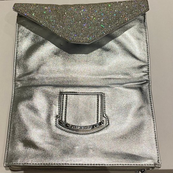 Silver Nine West Clutch - Picture 4 of 10